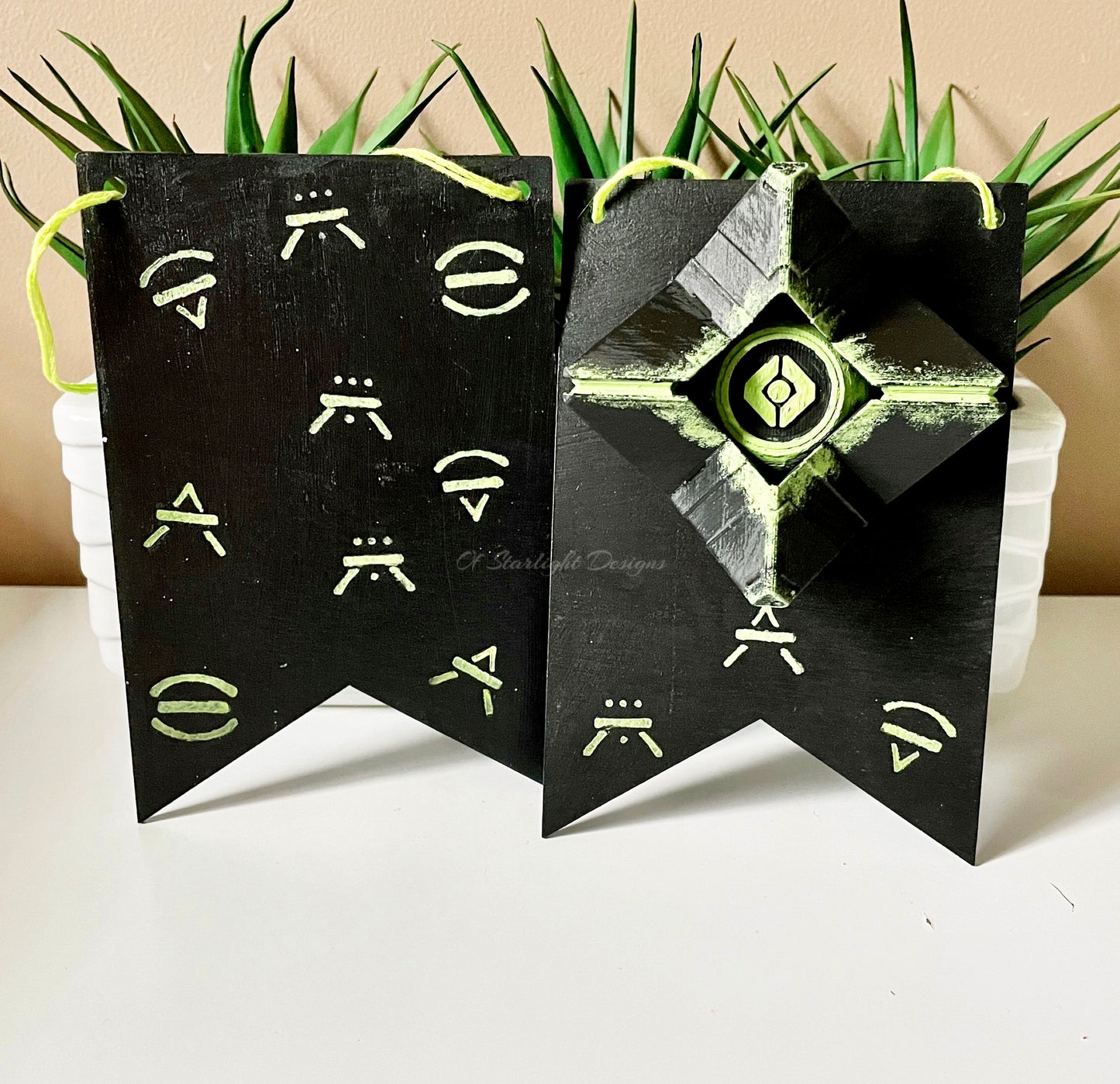 Hive Ghost Hanging Banner Signs