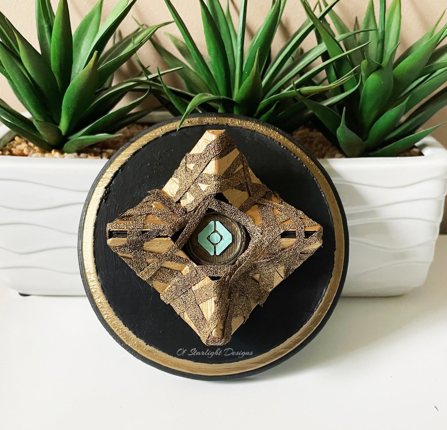 Restless Wooden Plaque