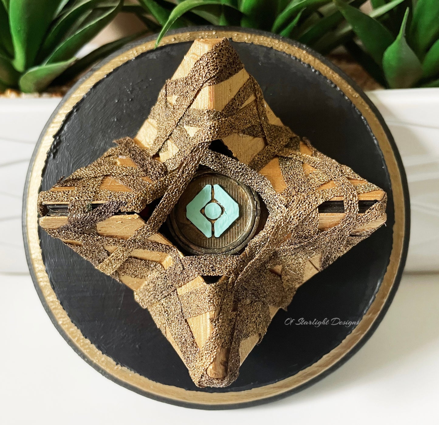 Restless Wooden Plaque