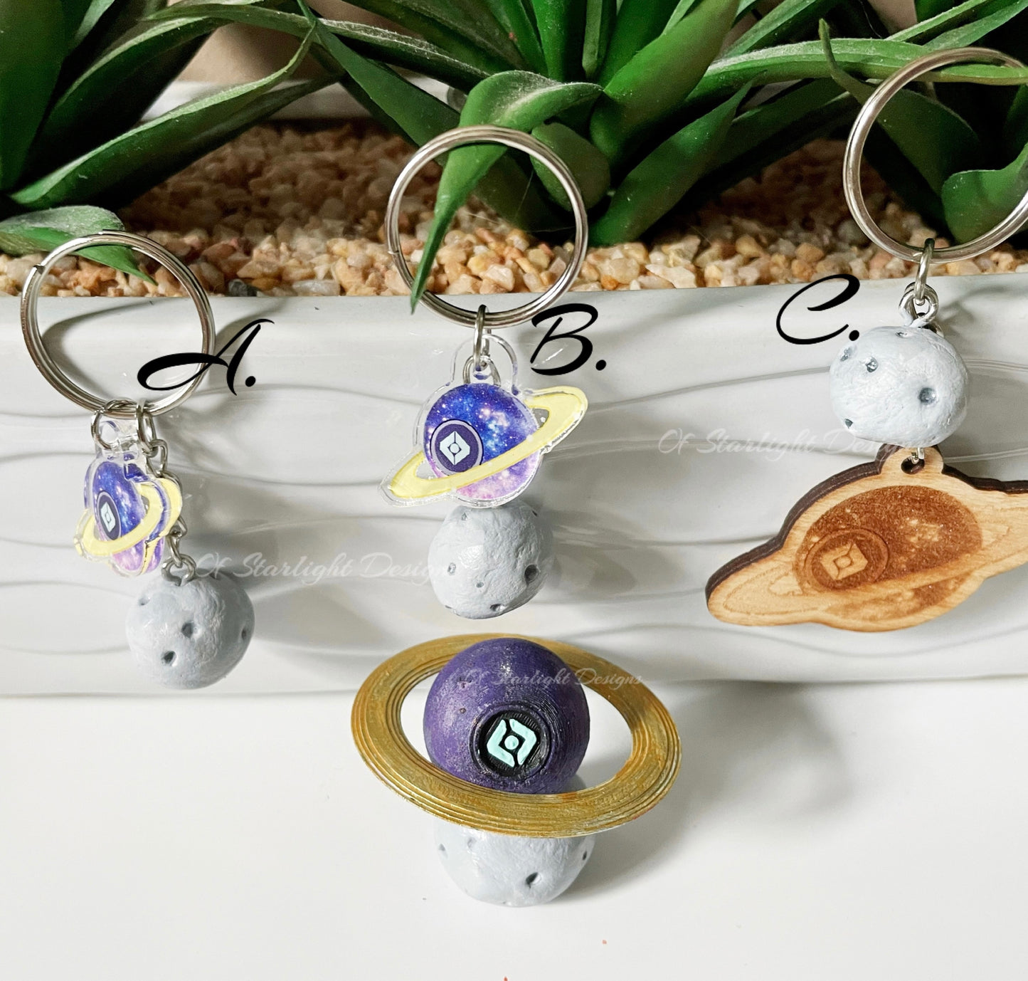 Little Light Moon Keychains