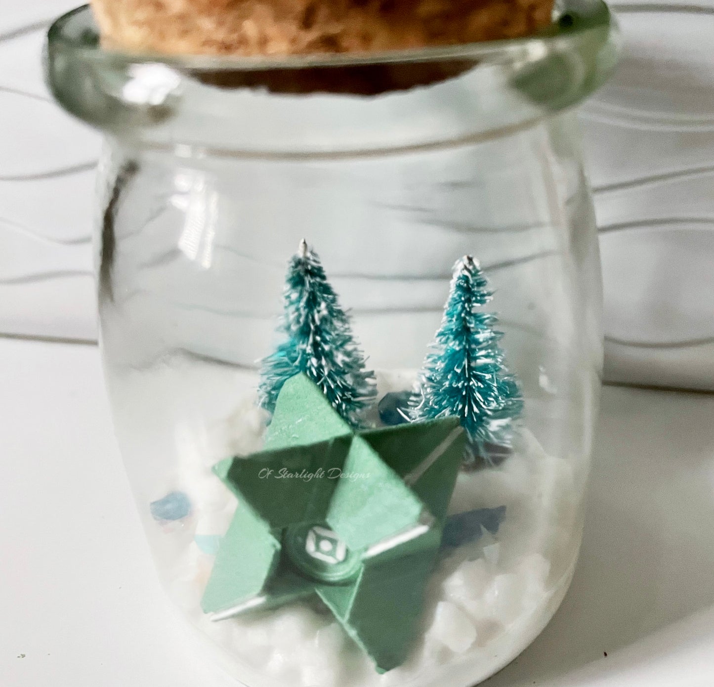 Snowy Little Light Jar