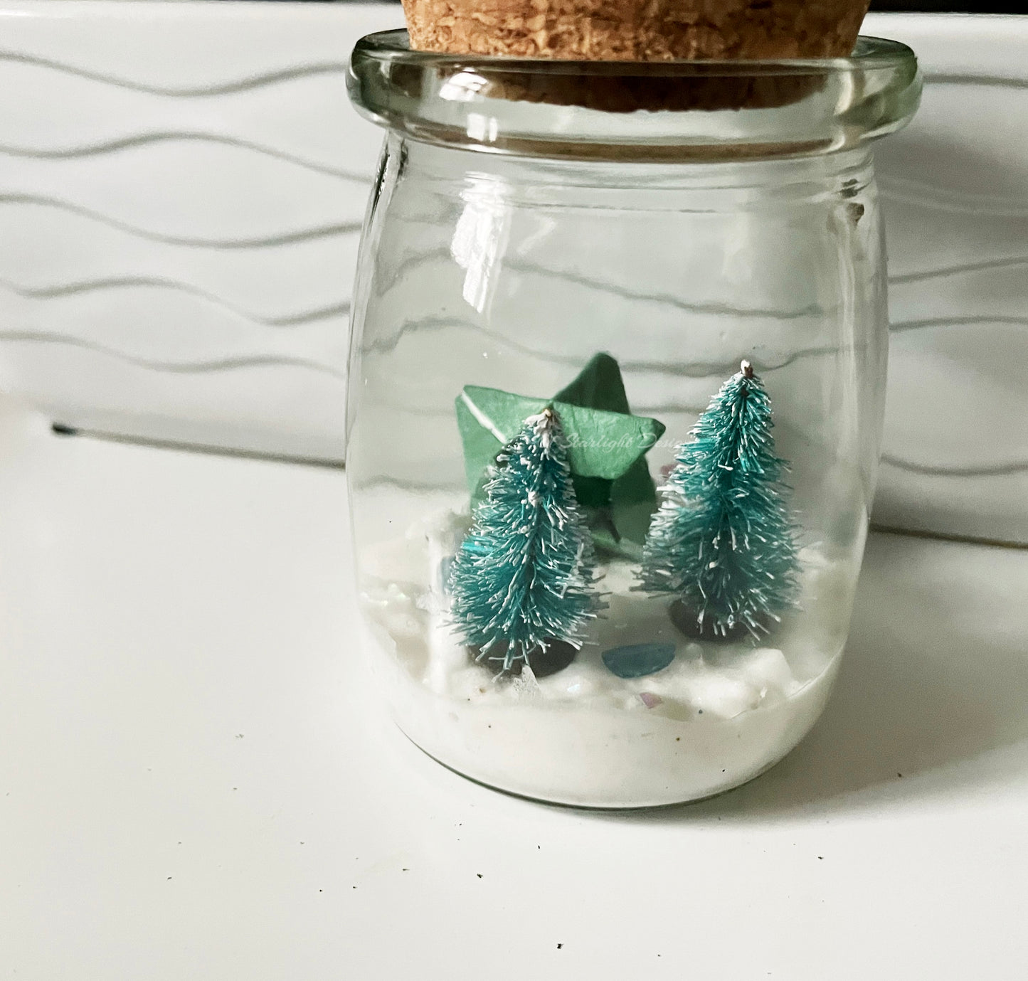 Snowy Little Light Jar