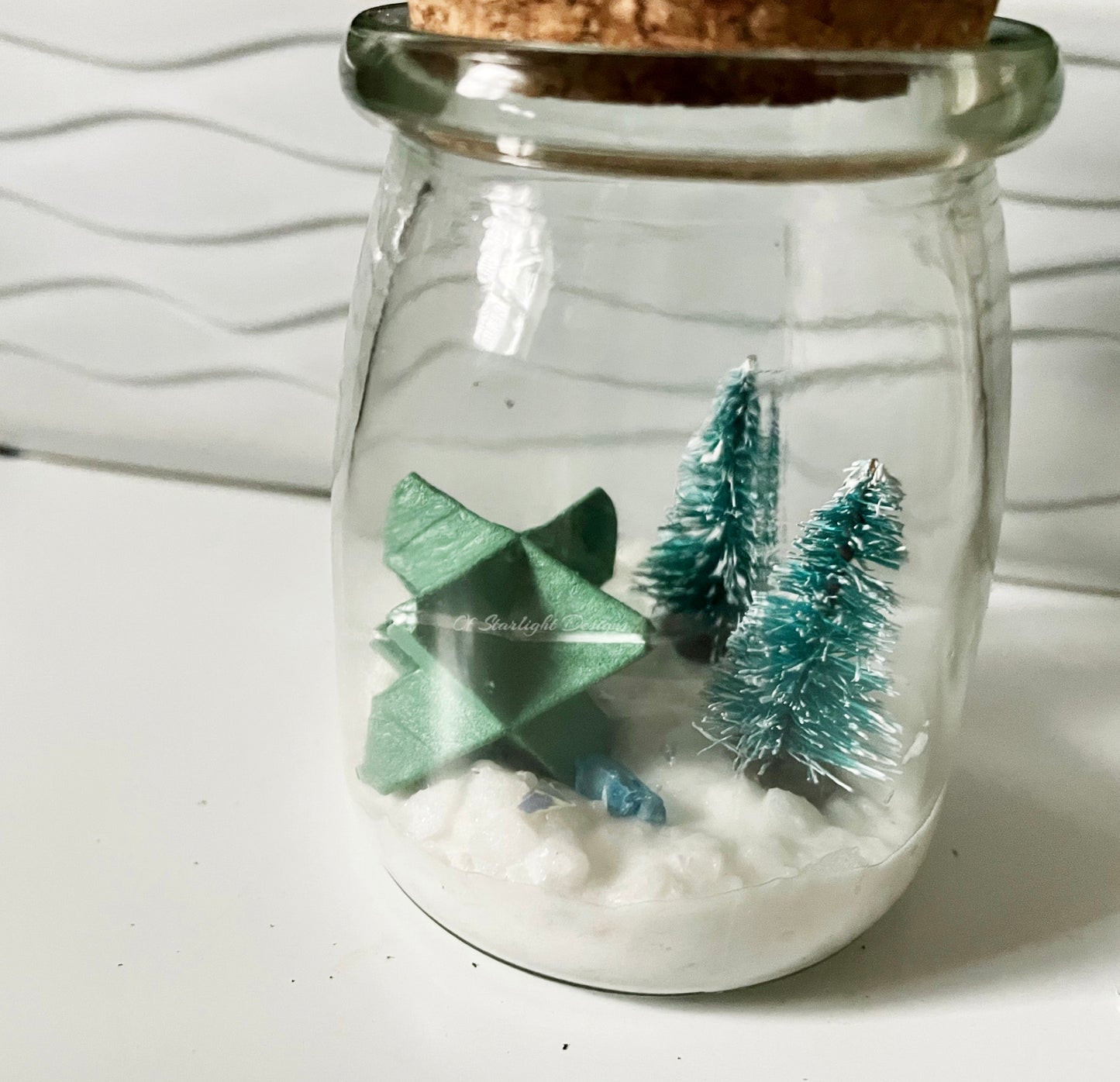 Snowy Little Light Jar
