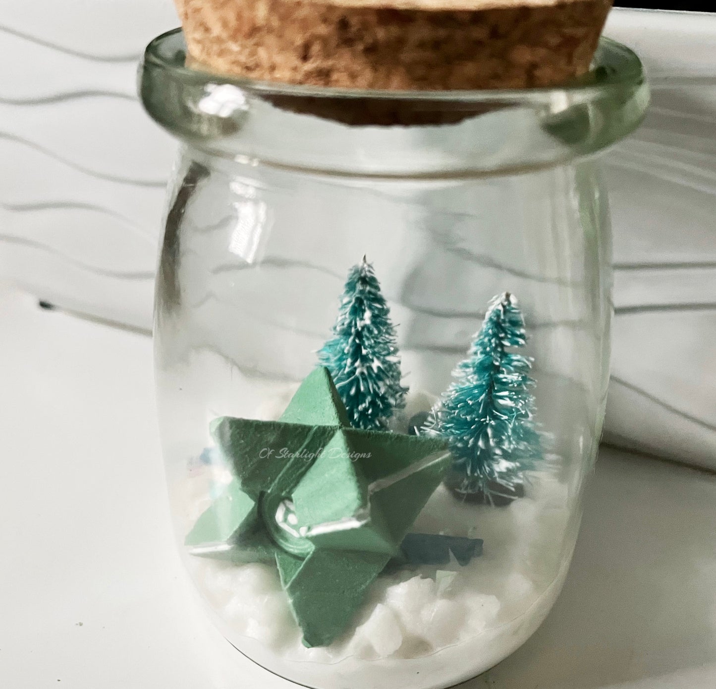 Snowy Little Light Jar