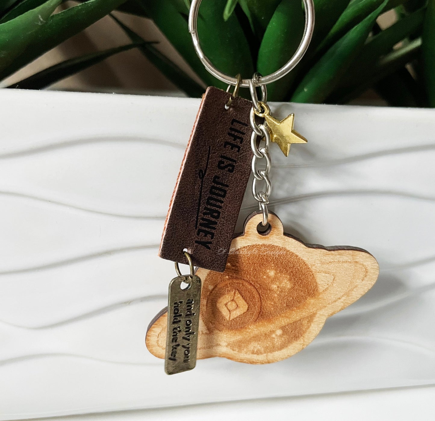 Life's a Journey Little Light Keychain