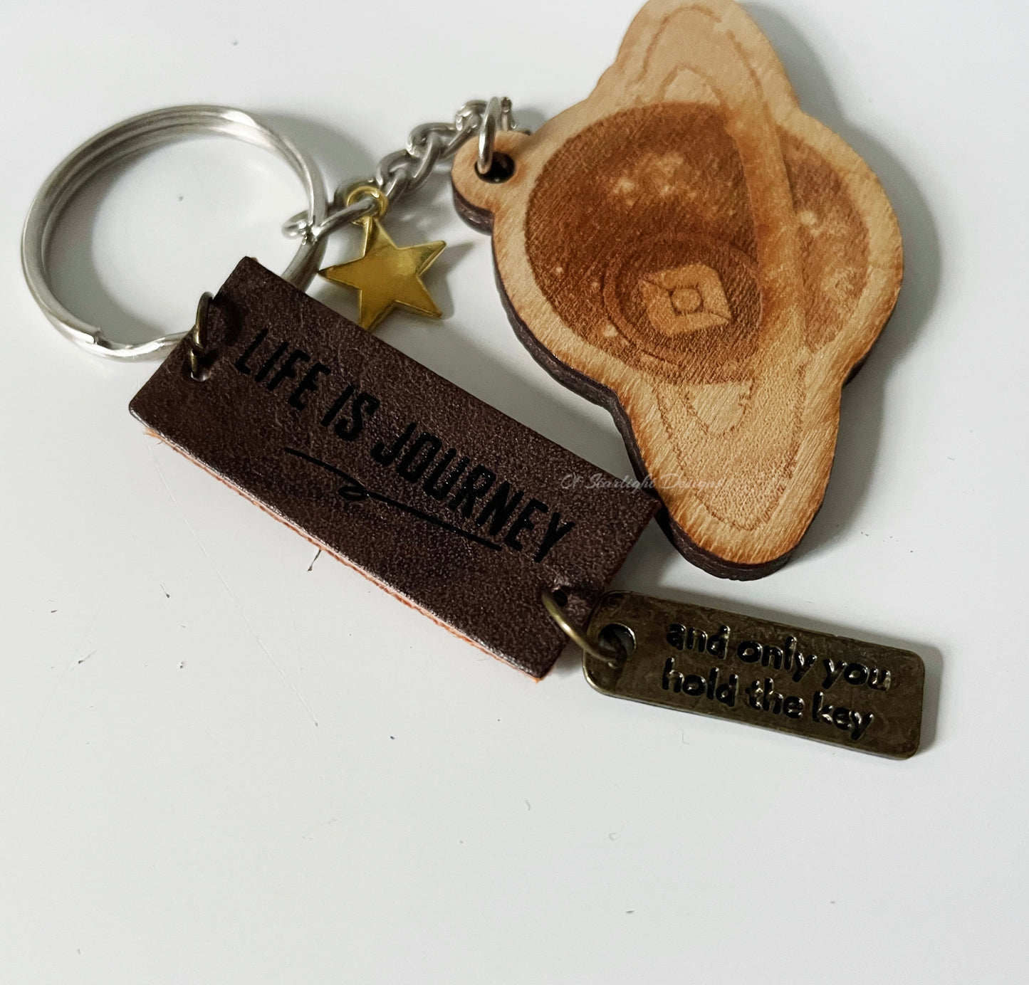 Life's a Journey Little Light Keychain