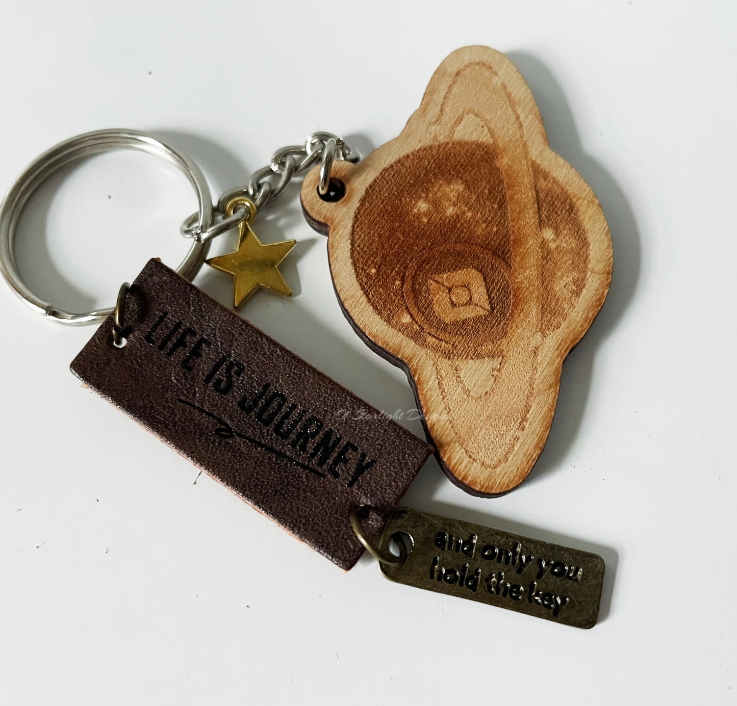 Life's a Journey Little Light Keychain