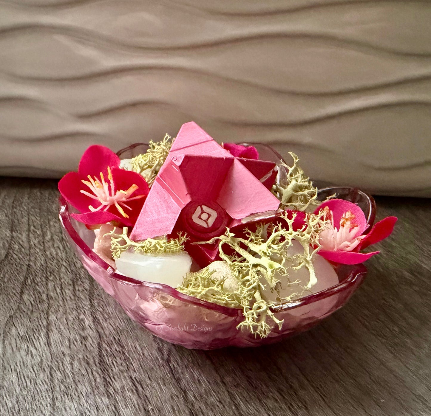 Pink Shimmer Blossom Little Light