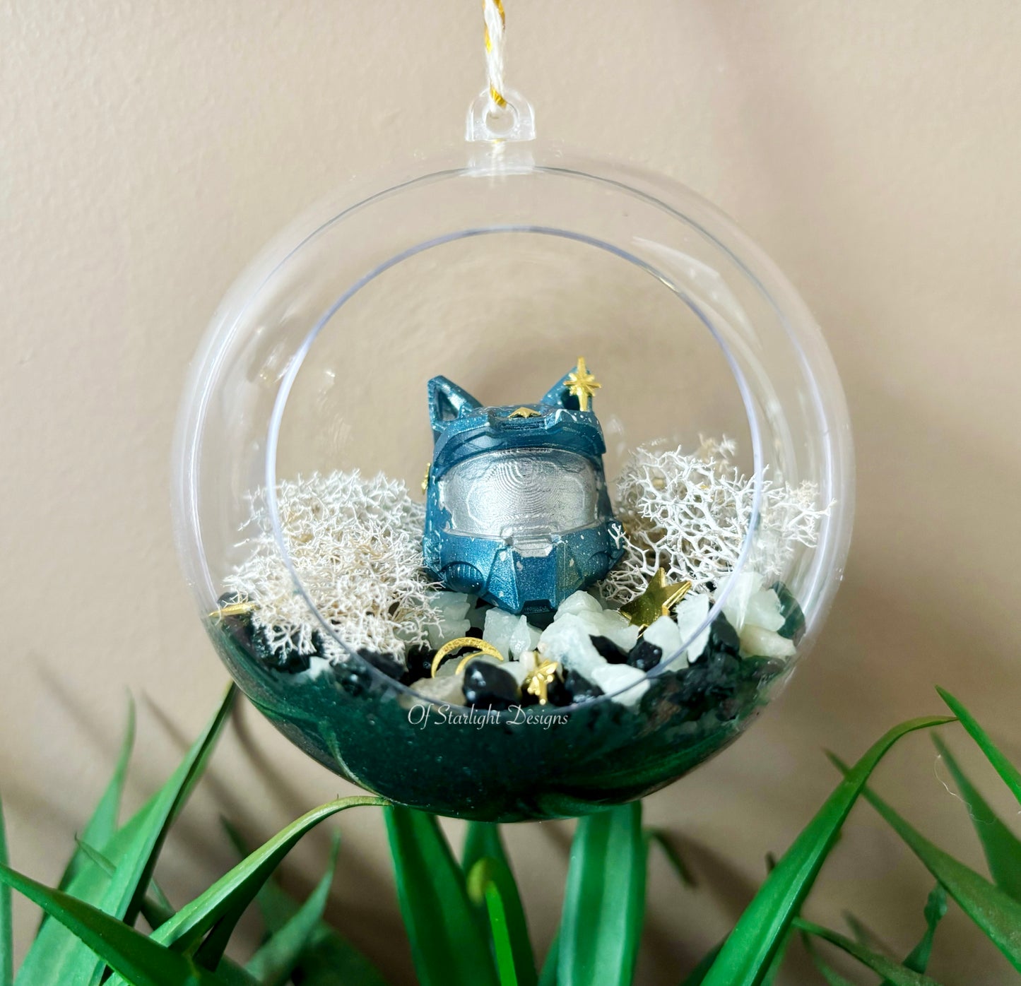 Space Cat MIA Terrarium Orb