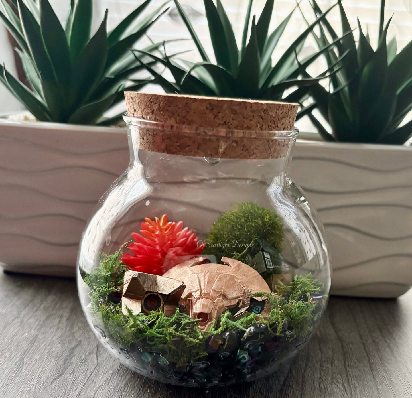 Black Garden Light Light Orb