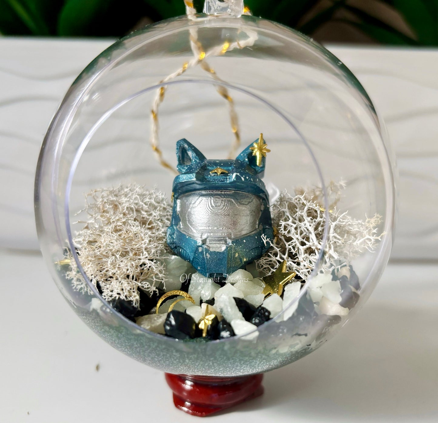 Space Cat MIA Terrarium Orb