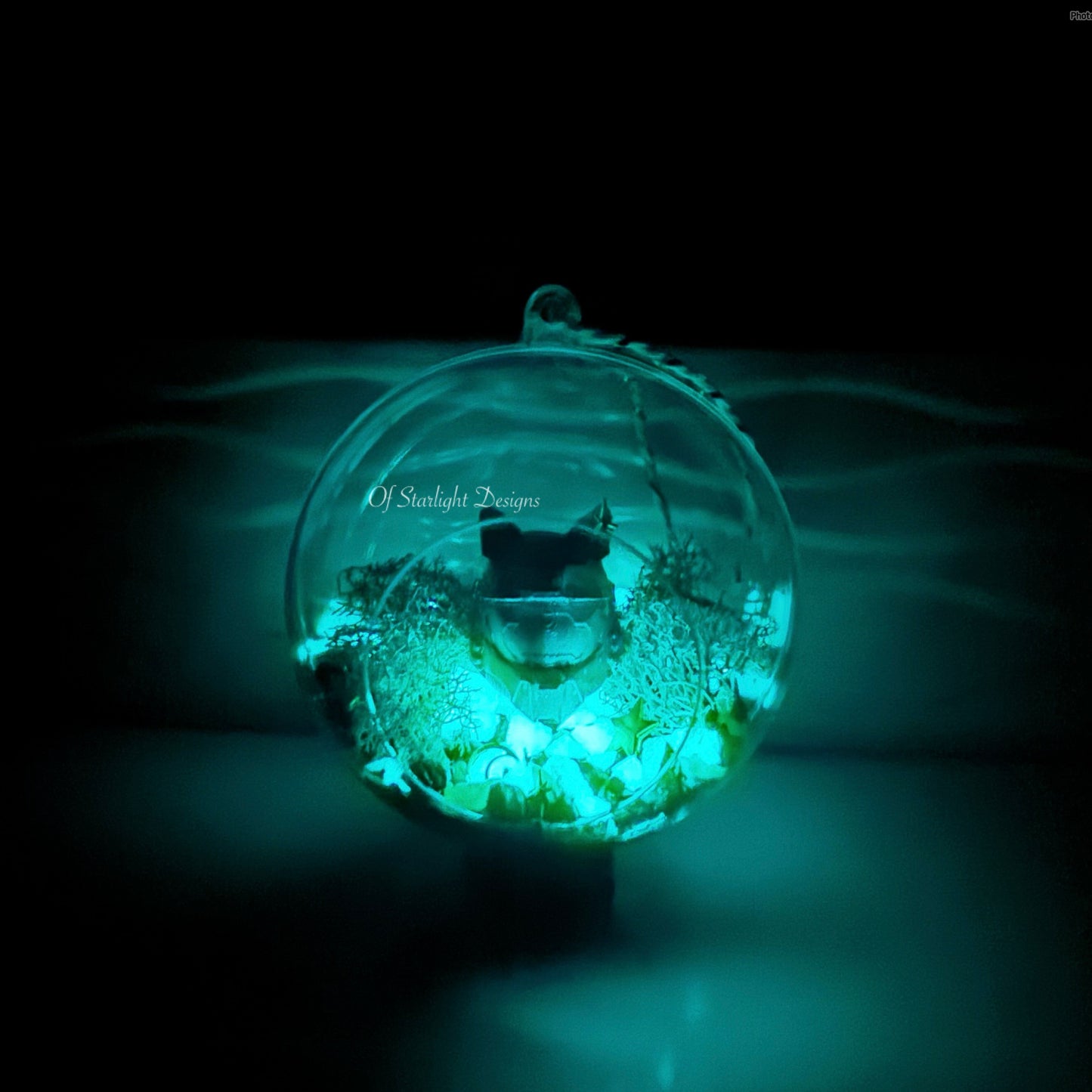 Space Cat MIA Terrarium Orb