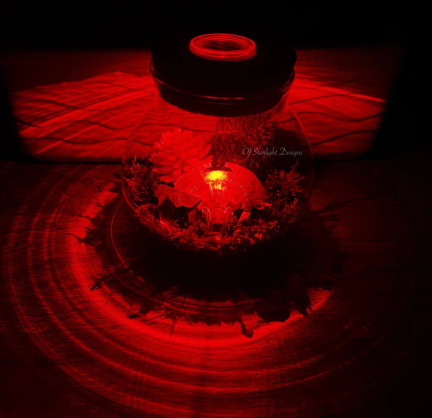 Black Garden Light Light Orb
