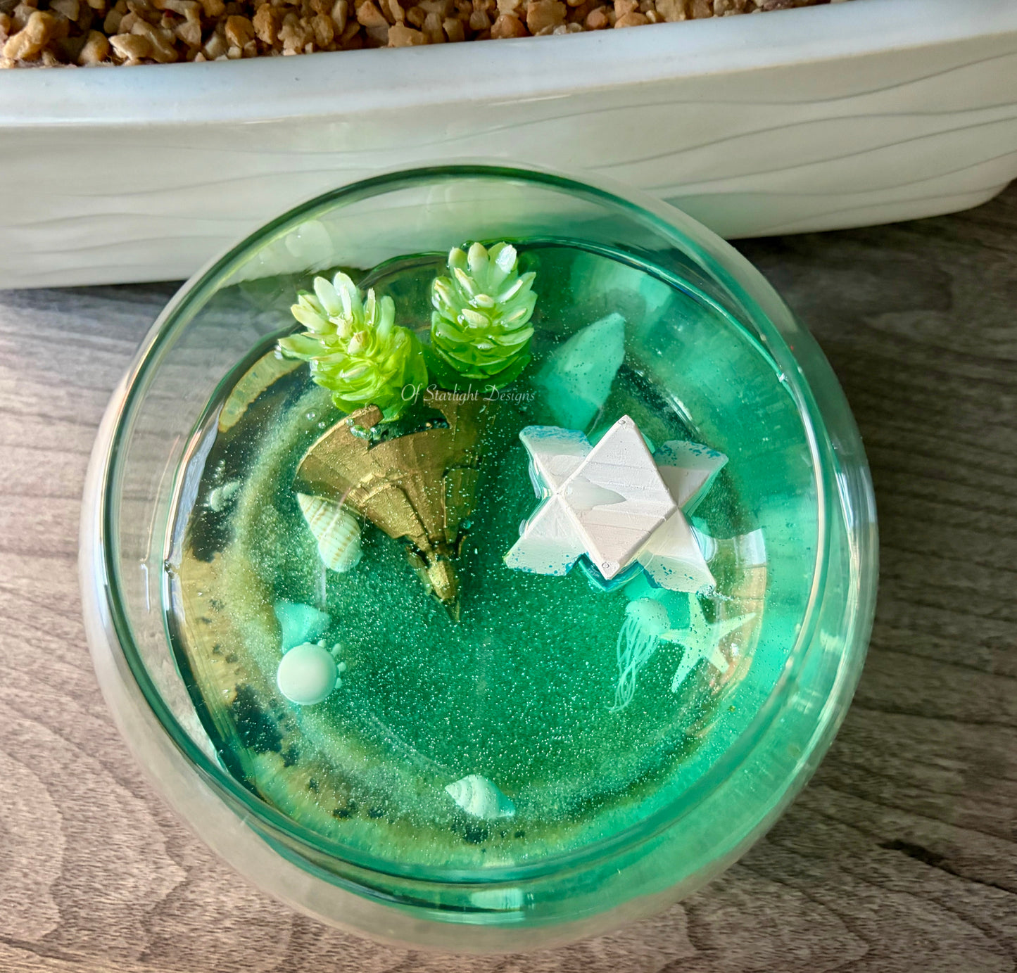 Tides Little Light Glass Orb