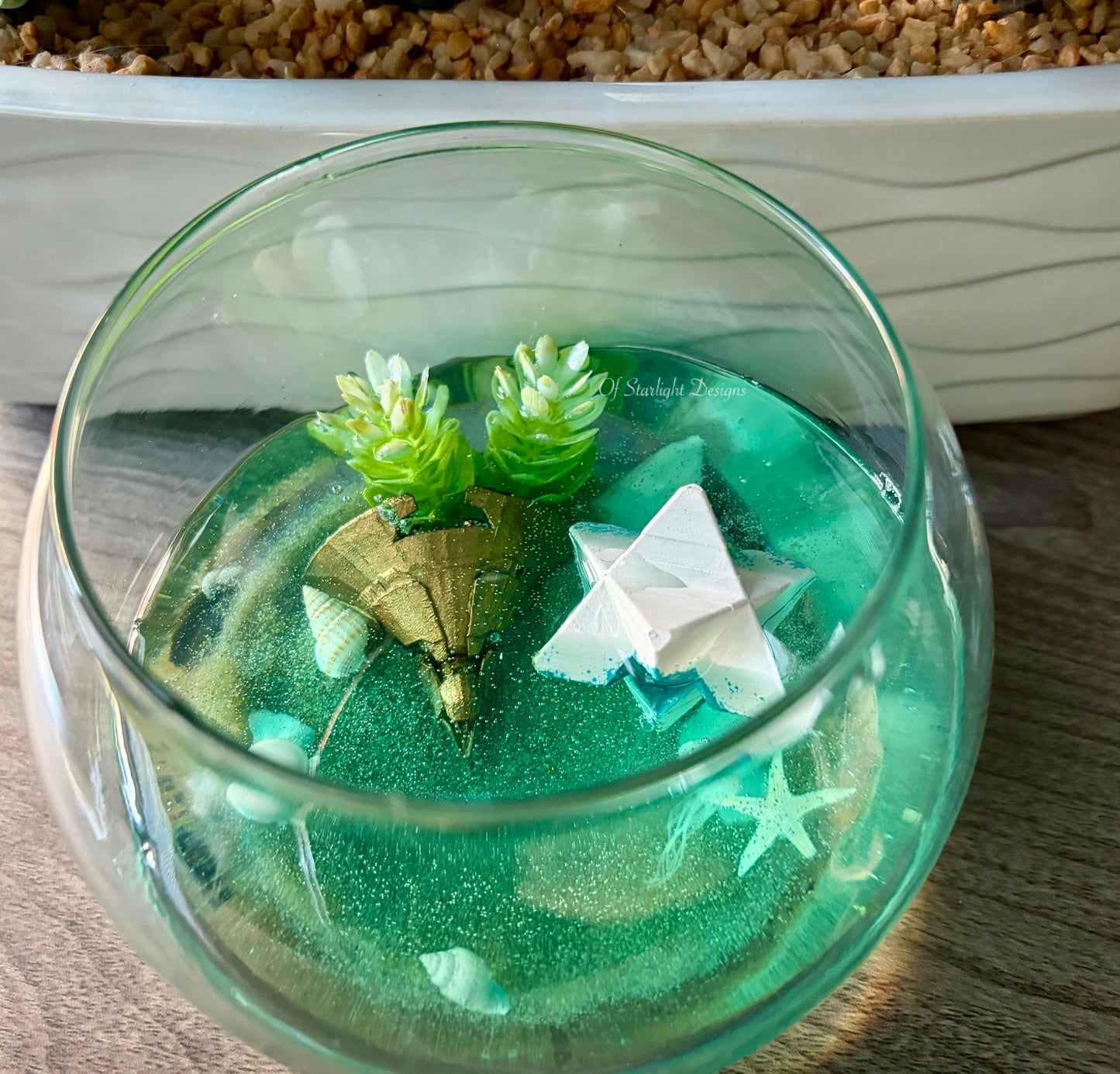 Tides Little Light Glass Orb