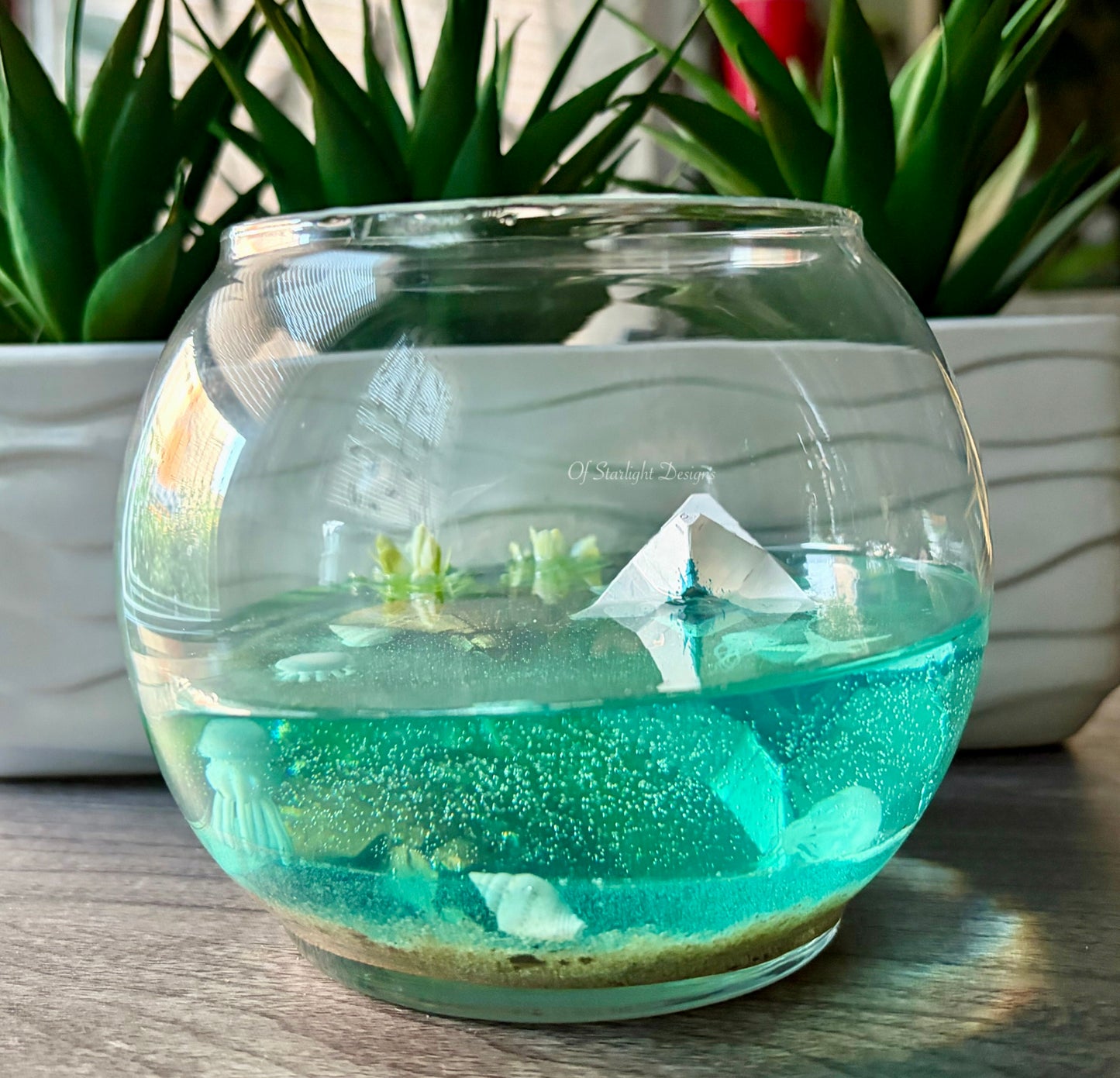 Tides Little Light Glass Orb