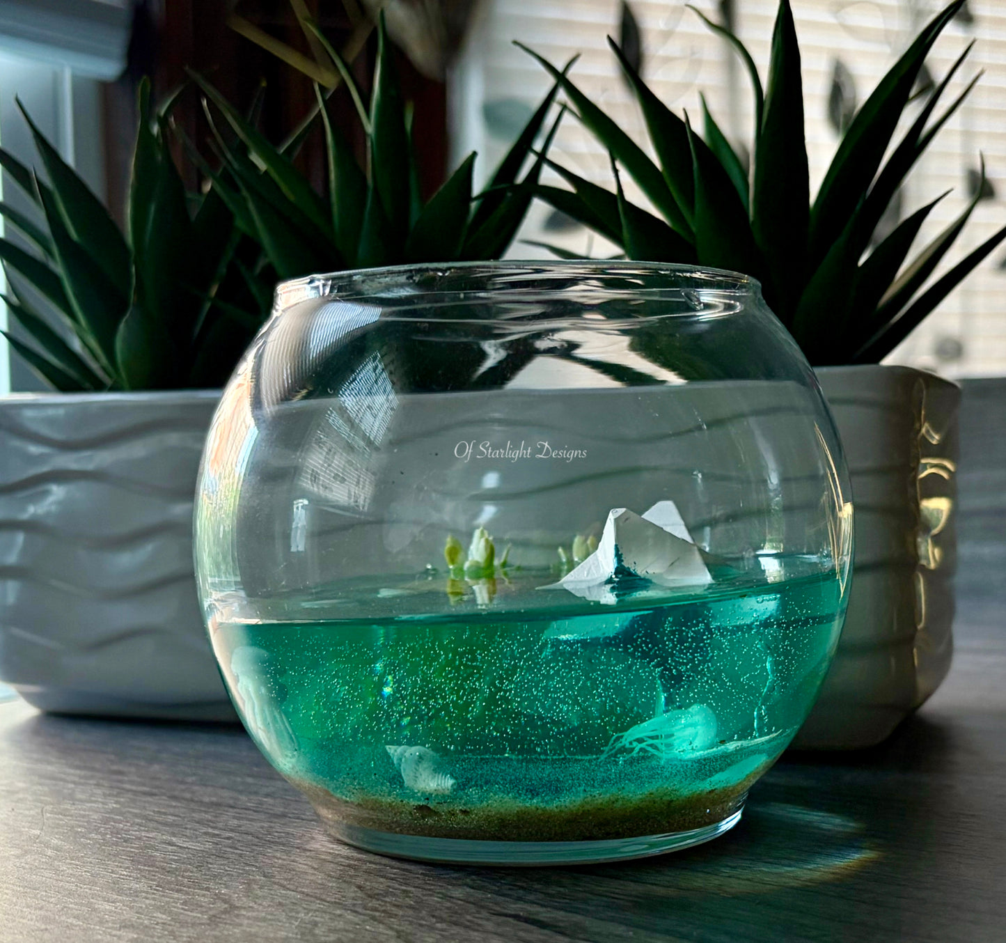 Tides Little Light Glass Orb