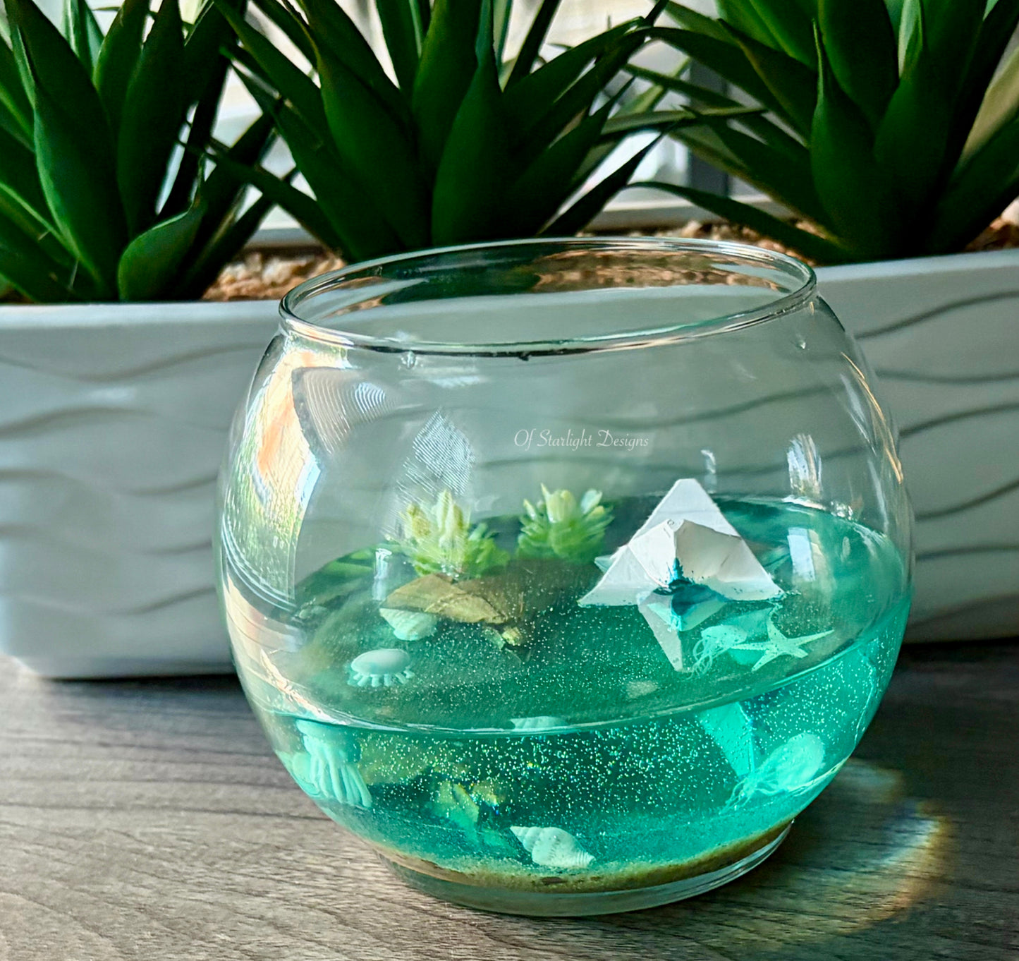 Tides Little Light Glass Orb
