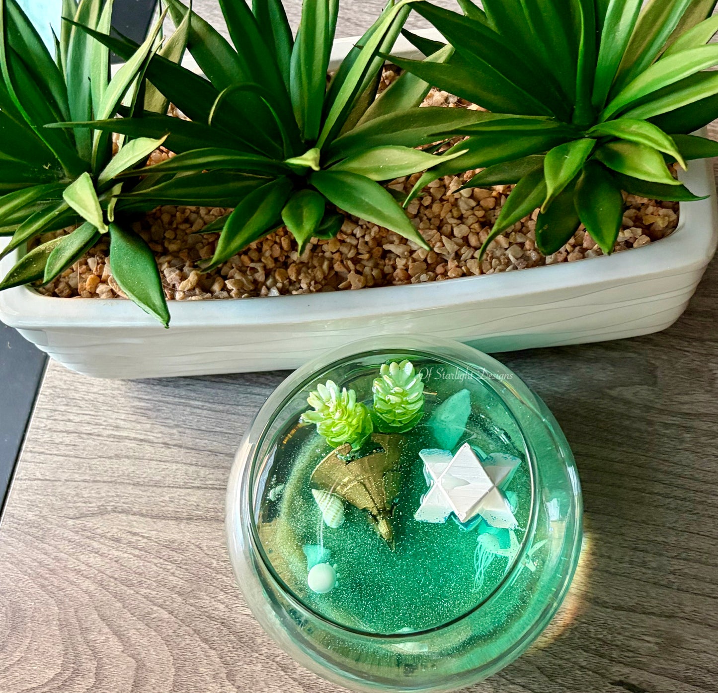 Tides Little Light Glass Orb