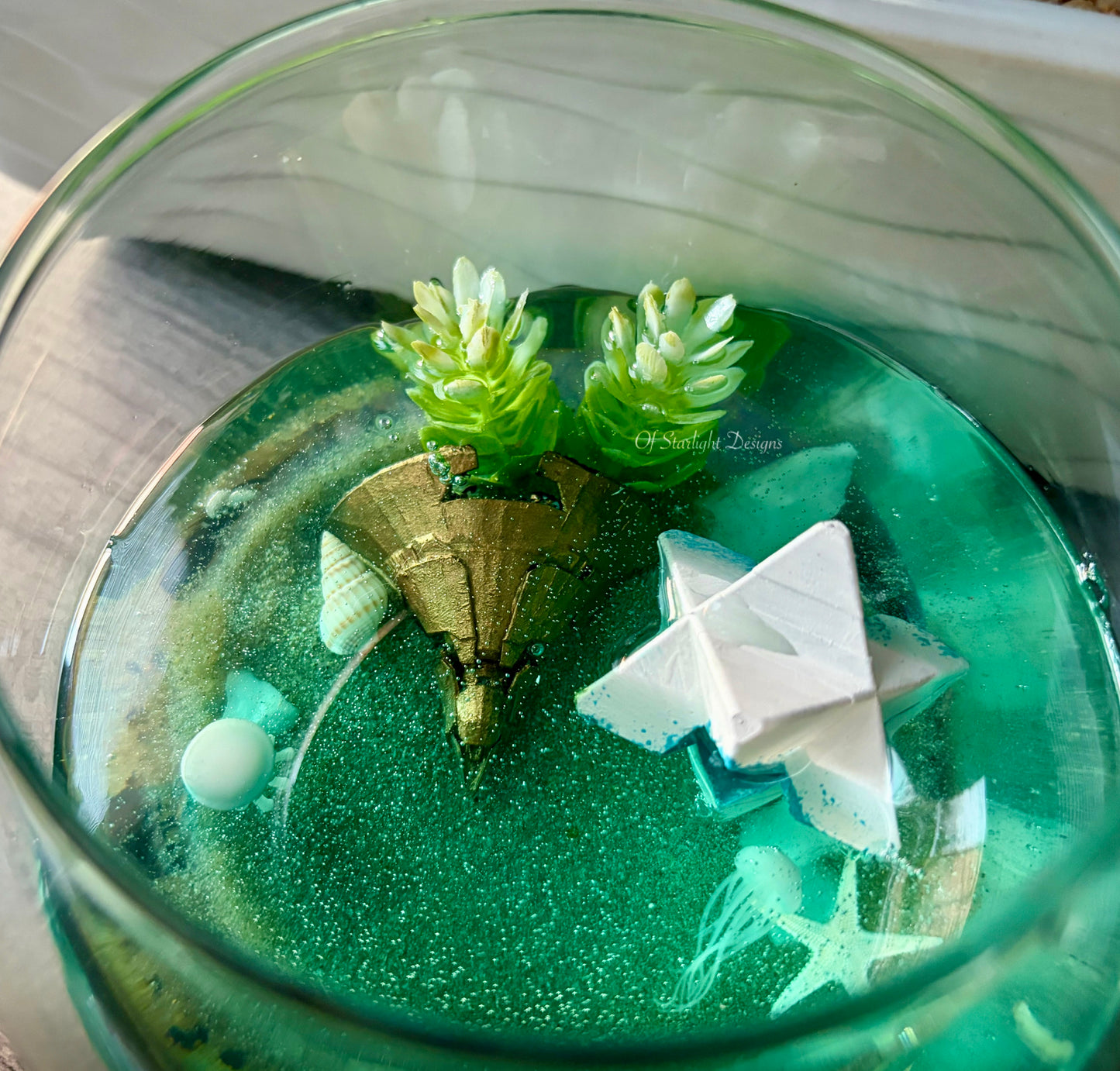 Tides Little Light Glass Orb
