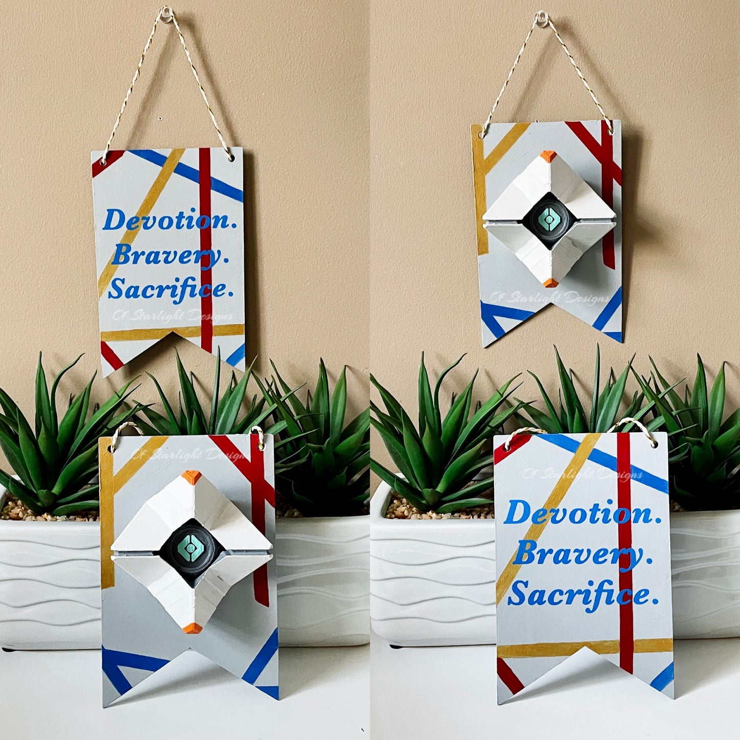 Guardian Ghost Hanging Banner Signs
