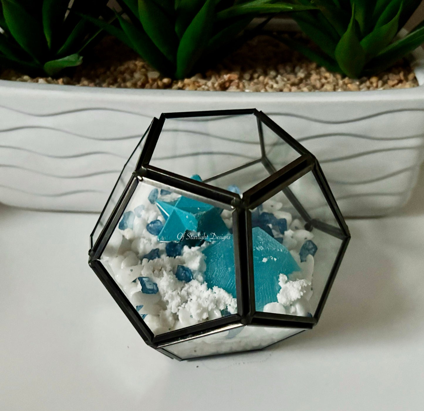 Snowy Little Light Terrarium