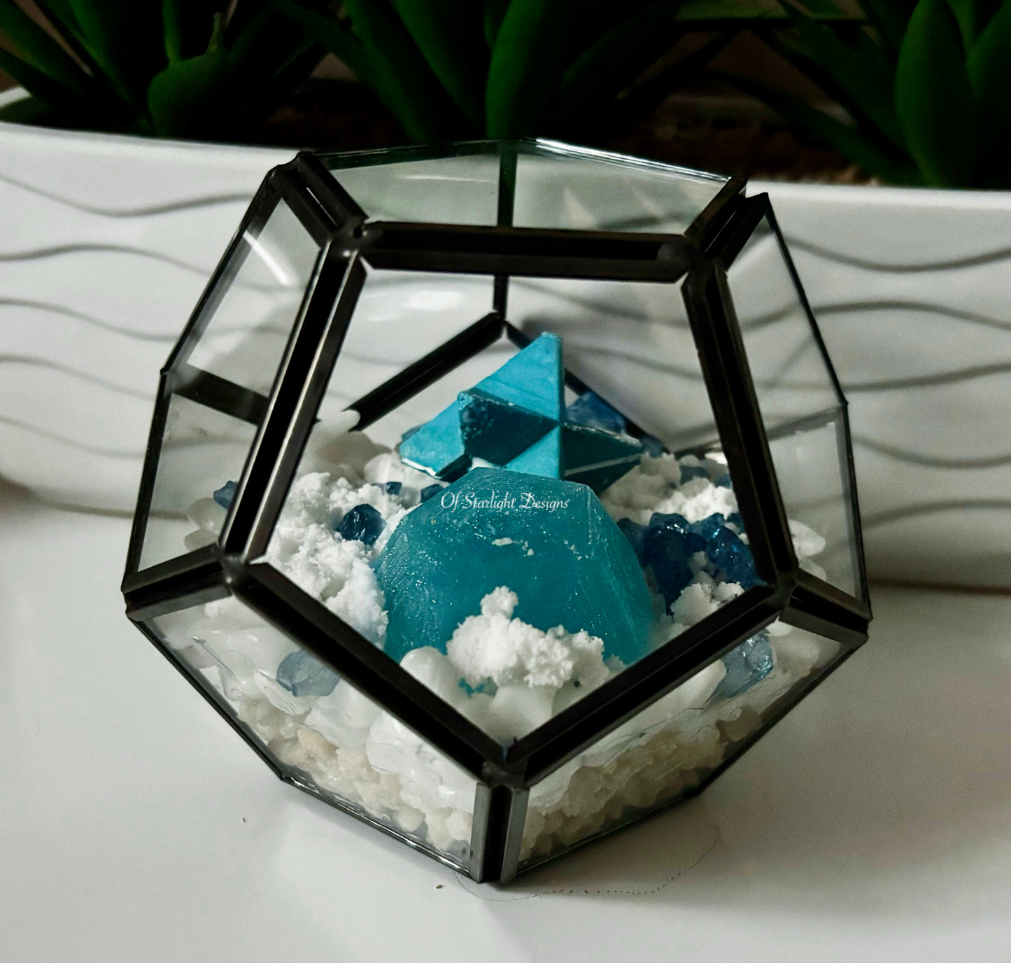 Snowy Little Light Terrarium