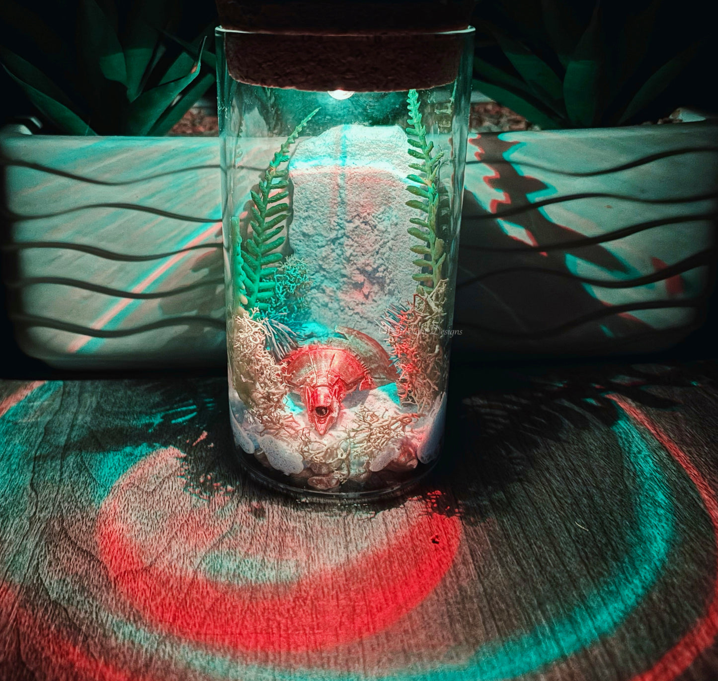 Forgotten Waterfall Light Test Tube