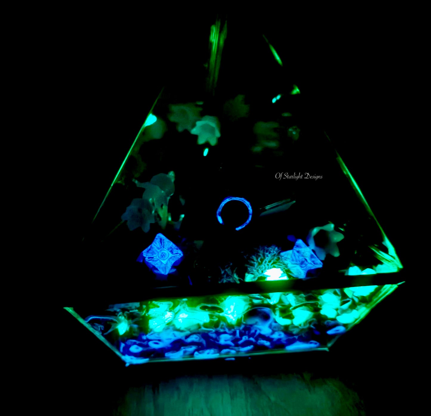 Space Lily Little Light Terrarium