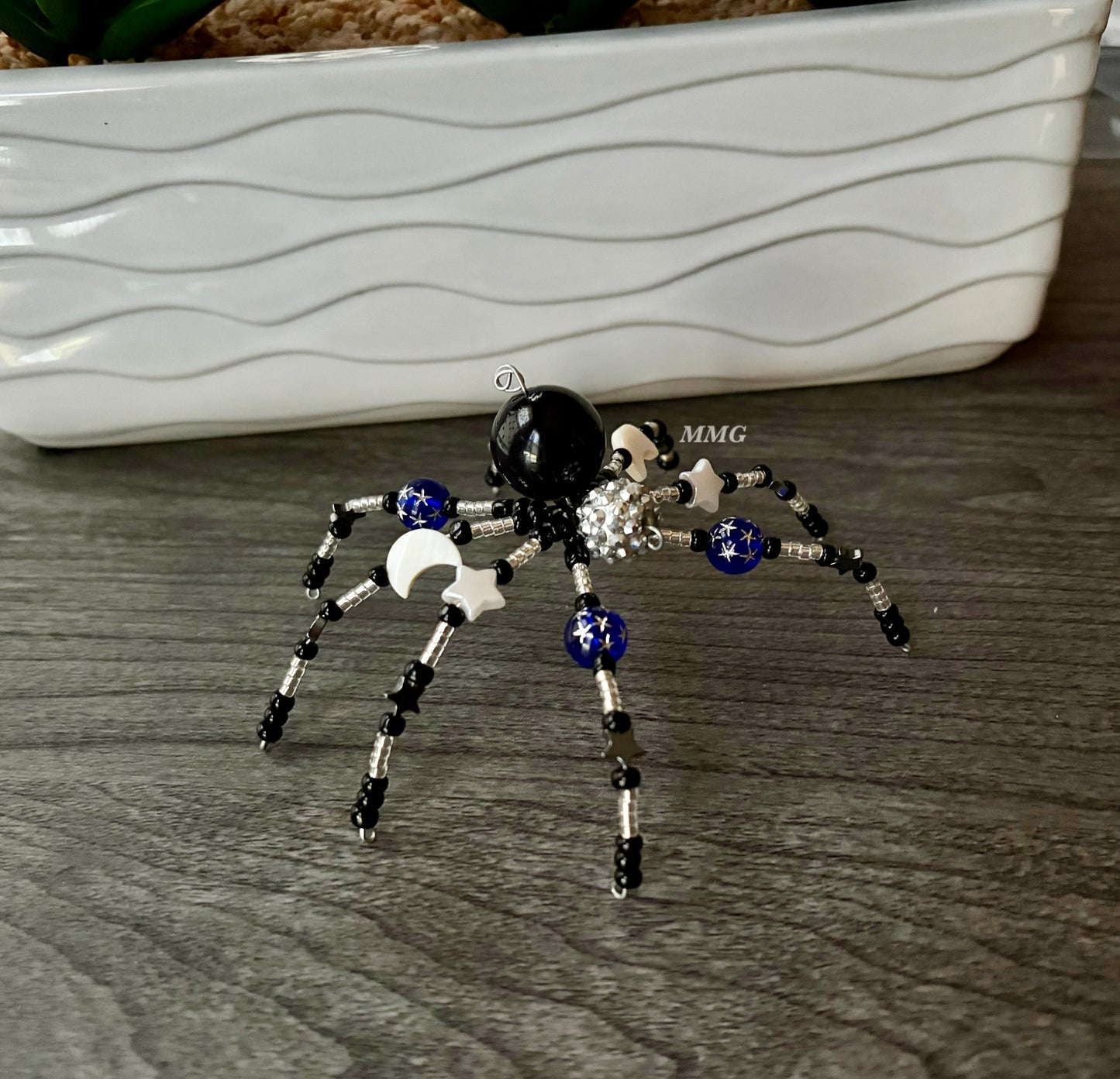 Beaded Space Spiders