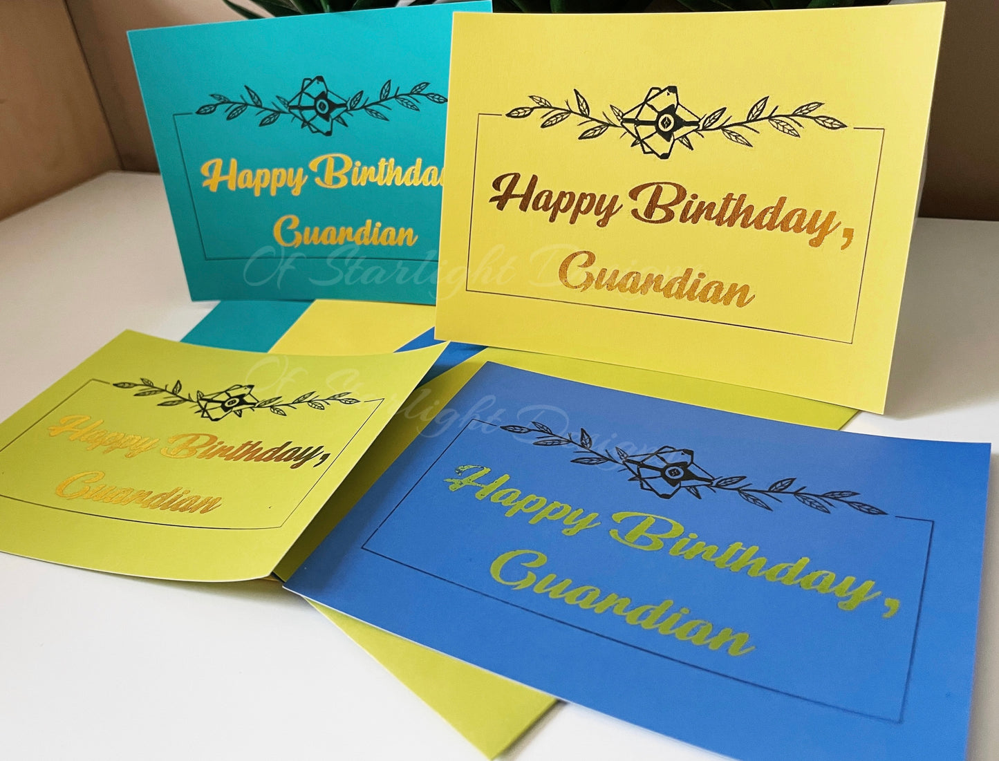Happy Birthday Guardian Card Packs